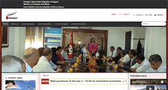 Desktop Screenshot of aniref.dz
